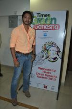 Shreyas Talpade at Times Green Ganesha event in YB, Mumbai on 8th Oct 2013 (7).JPG